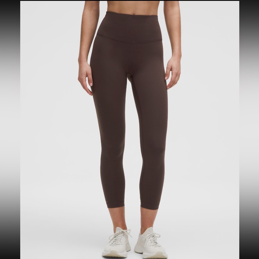 Lululemon Wunder Train Leggings Espresso Brown